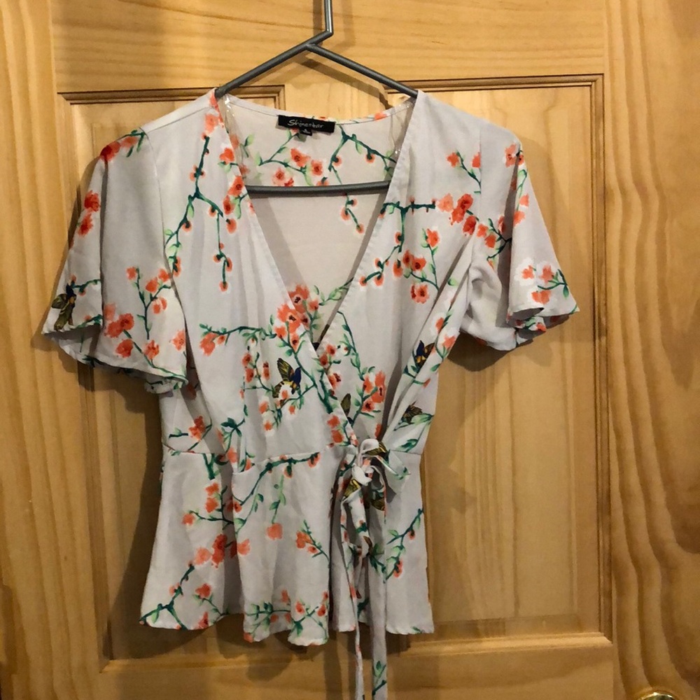 Flowery top